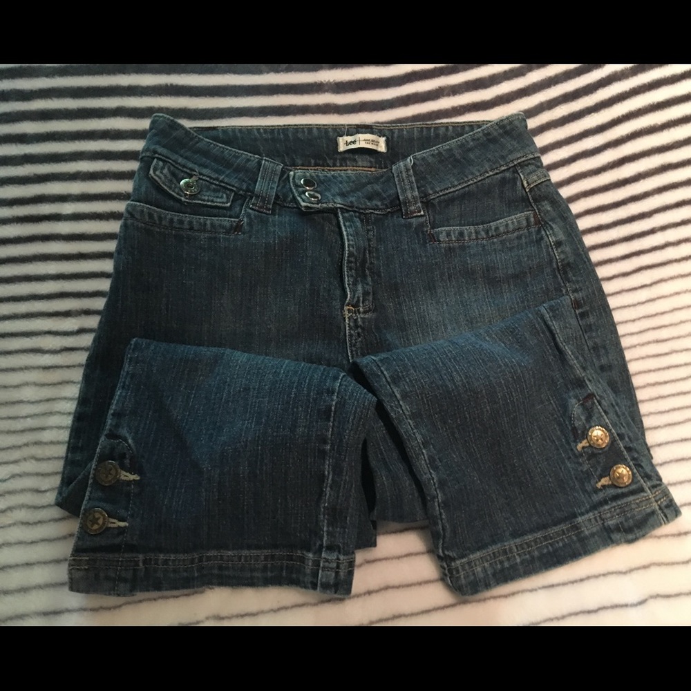 Lee Jeans 👖 Capri Blue Size 6